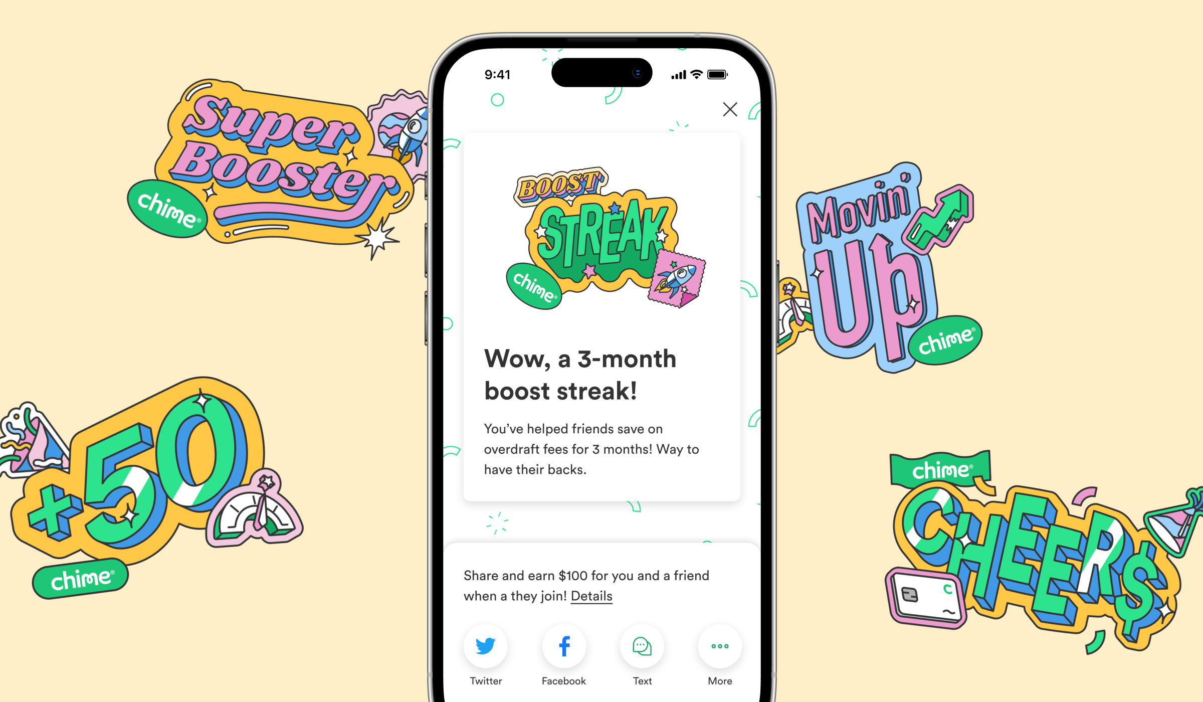 Chime Wow Moments hero image